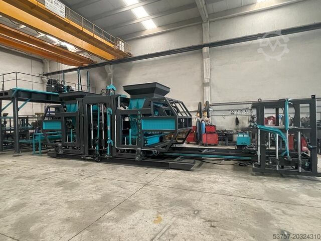 Betonski blok - proizvodni obrat Constmach Concrete Block Making Machine BS-25
