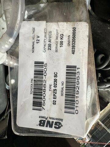 VS-22439 Sollevatore elettrico DUO Toyota con sollevamento iniziale, 158 cm TOYOTA SWE080L