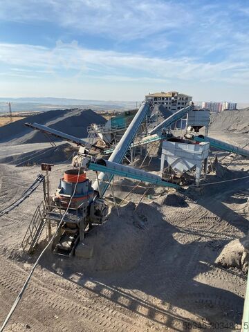 معدات التكسير المستعملة FABO crushing equipment SECOND HAND 180-300 T/H CRUSHING PLANT
