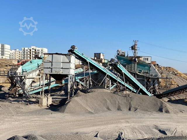 معدات التكسير المستعملة FABO crushing equipment SECOND HAND 180-300 T/H CRUSHING PLANT