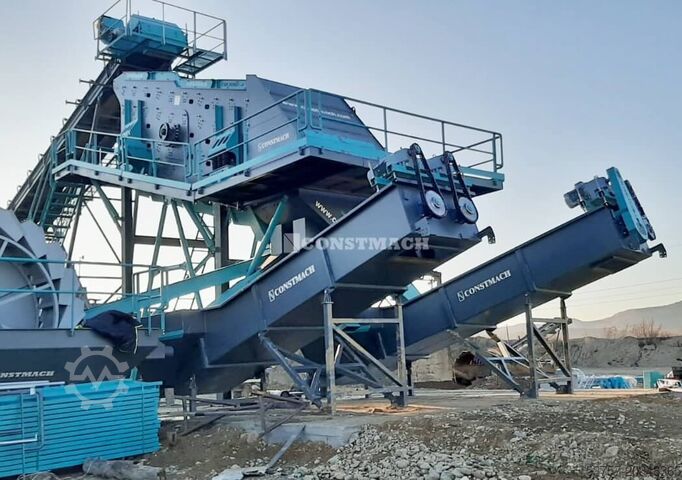 Postrojenje za pranje peska / Postrojenje za pranje šljunka Constmach Sand Washing Machines Screw sand washer (spiral sand washing)
