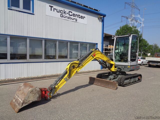 Mini-escavadora WACKER Neuson ET35 VDS Powertilt + Löffel