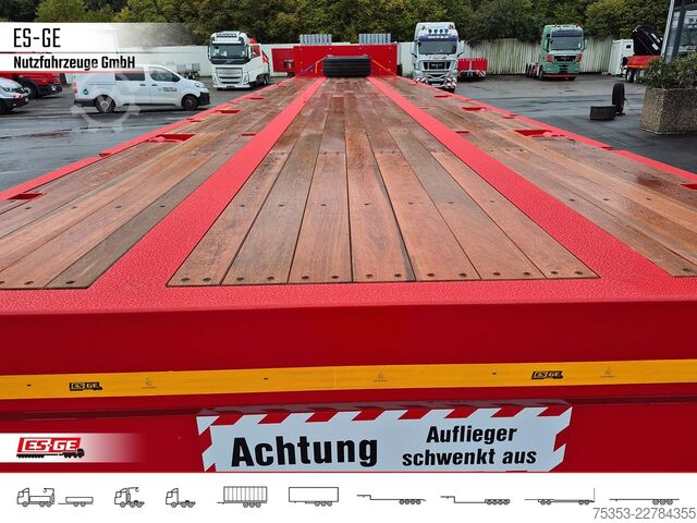 Rơ-moóc sàn thao tác ES-GE 5-Achs-Ballastauflieger