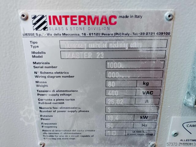 Centro di lavoro CNC Intermac Master 23