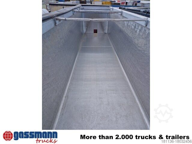 Полуремарке самосвал Schmitz SKI 24 SL 9.6, Liftachse, Alumulde ca. 52m³