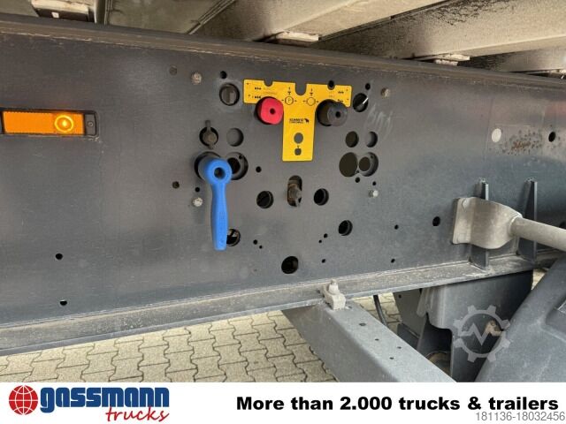 Полуремарке самосвал Schmitz SKI 24 SL 9.6, Liftachse, Alumulde ca. 52m³