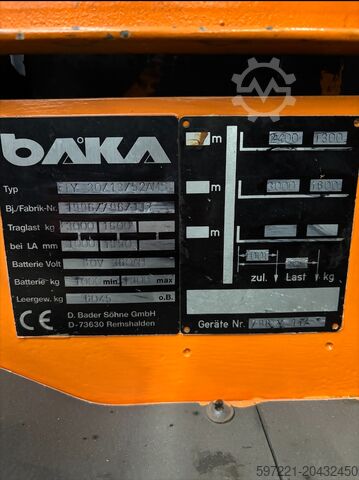 Carrelli elevatori a quattro vie Baka EFY 30/13/52AMS