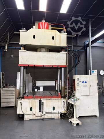 Prensas de ação simples de 4 colunas Hydro 320 ton