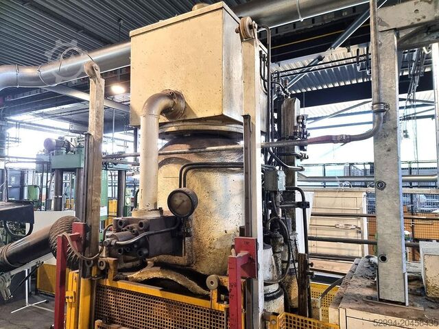 Prensas de ação simples de 4 colunas Ghielmi 300 ton heated