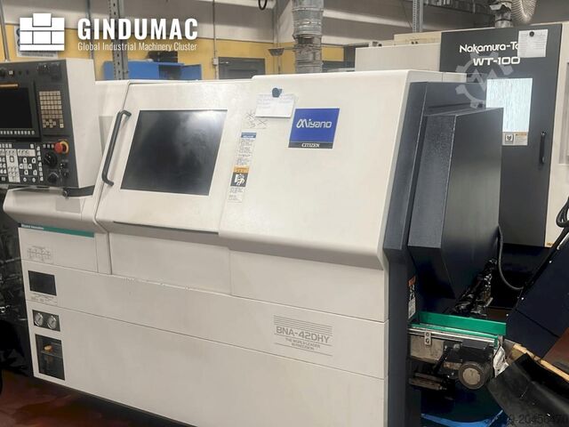 Horizontal Turning Machine Miyano BNA-42DHY