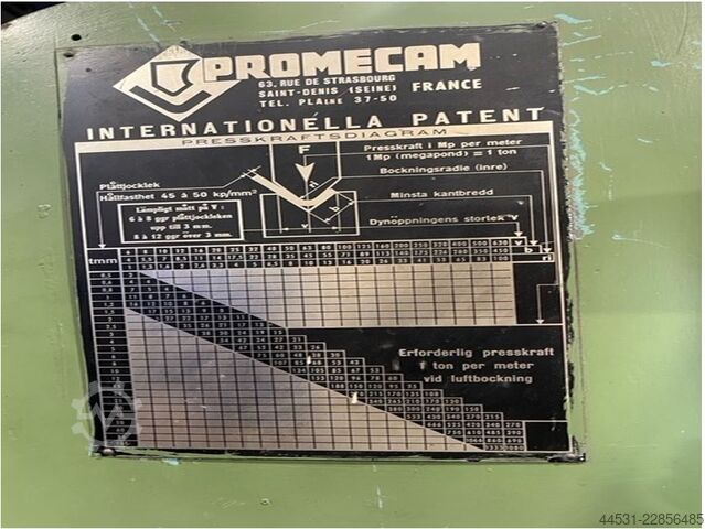 Hydraulisk tryckbroms Promecam RG 35-15