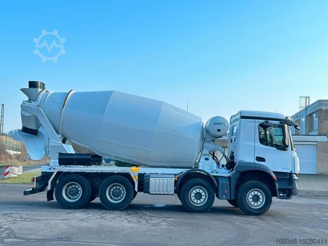 משאית מערבל בטון MERCEDES-BENZ Arocs 5 3743 8X4 / Euro6e EuromixMTP EM 10 L