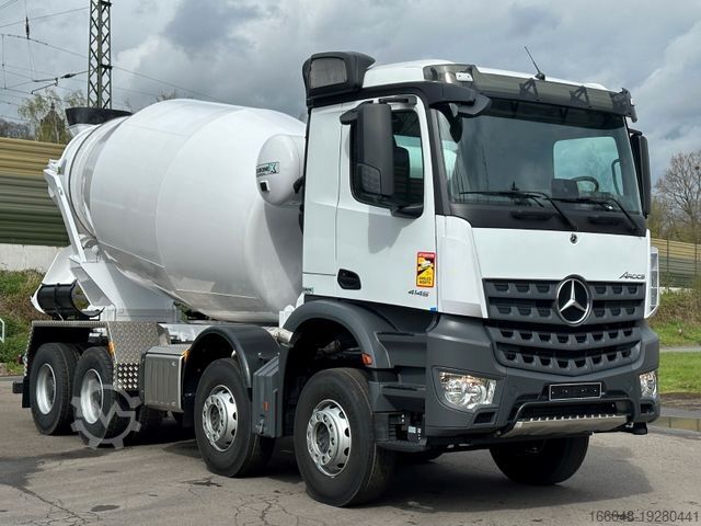 Betonblander lastbil MERCEDES-BENZ 4145 8X4 EuromixMTP EM 10 Fahrmischer