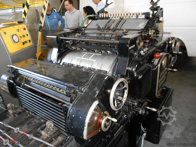 מכונת דפוס טיפוגרפית Heidelberg KS