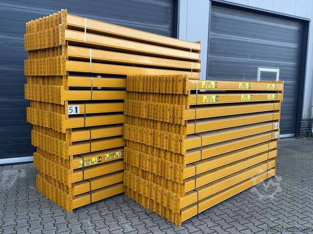 Magas polcos raktár Raklapos állványrendszerek átjárása Jungheinrich MPB / K: 125x50mm Lichte Weite: 2.700 mm