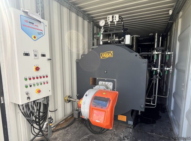 Mobile steam boiler plant I.VAR Industry S.r.l. BHP-EN 2000