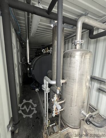 Mobile steam boiler plant I.VAR Industry S.r.l. BHP-EN 2000