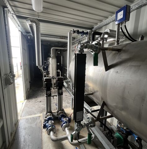 Mobile steam boiler plant I.VAR Industry S.r.l. BHP-EN 2000