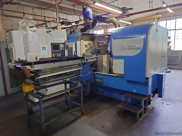 কেন্দ্রবিহীন গ্রাইন্ডিং মেশিন সিএনসি GHIRINGHELLI APG-M/CNC 6A