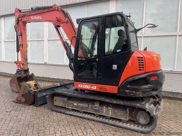 Midi excavator Kubota KX 080-4 CX