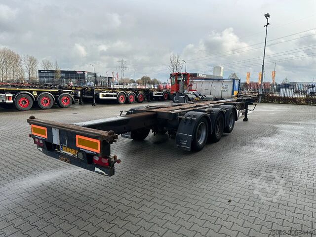 Konteyner taşımacılığı Pacton 45FT HC multi (3x extendable) / liftaxle / BPW ...