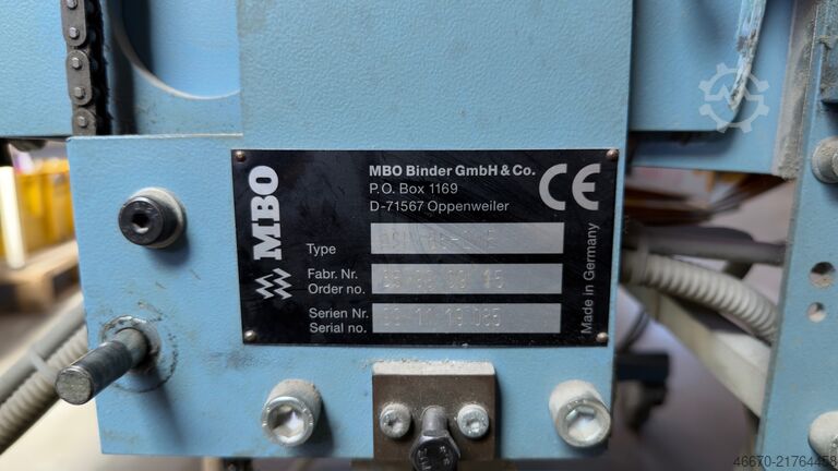 ভাঁজ করার মেশিন MBO K 530/6 SKTL