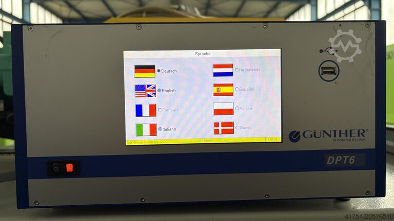 جهاز التحكم بالعداء الساخن Günther DPT 6
