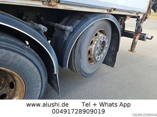 Camión de plataforma IVECO AT 260S42Y 7PS Kran+FUNK Hiab 166 E-4H EEV