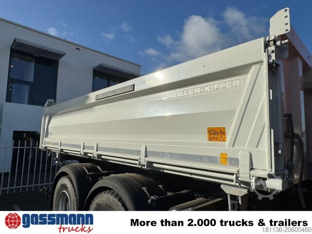 Kiper kamion Iveco X-Way AD300X46Z 6x4 mit Kran Atlas AK 206.4E-A2,