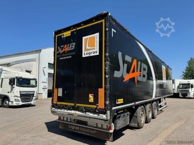 Poluprikolica LEGRAS Schubboden FMA - beschädigt