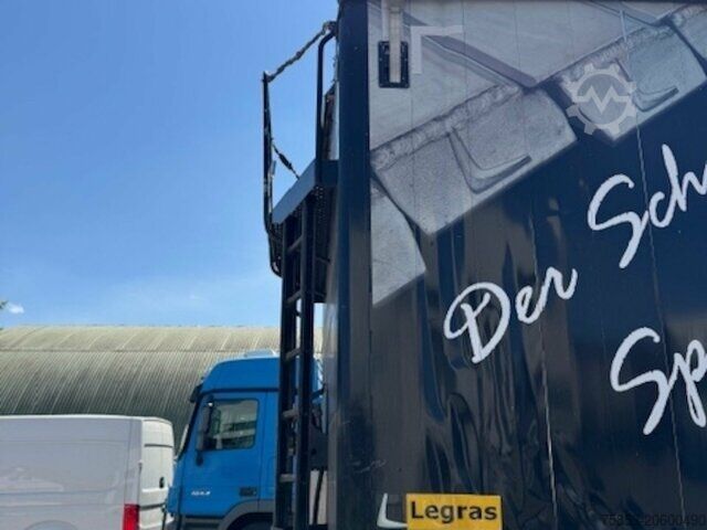 Poluprikolica LEGRAS Schubboden FMA - beschädigt