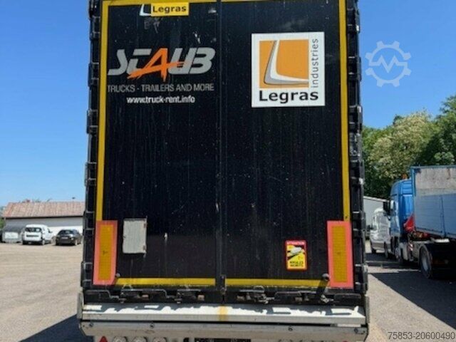 Poluprikolica LEGRAS Schubboden FMA - beschädigt