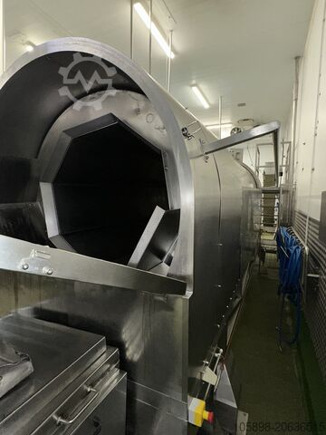 Mašina za preradu mesa Packo Rotary drum IQF freezer