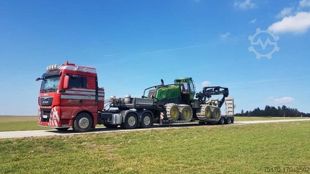 Trailer low loader  Ressenig SATL2-400 teleskop.-Maschinentieflader
