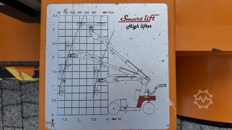 Mobile crane Smartlift 380 outdoor - hight lifter