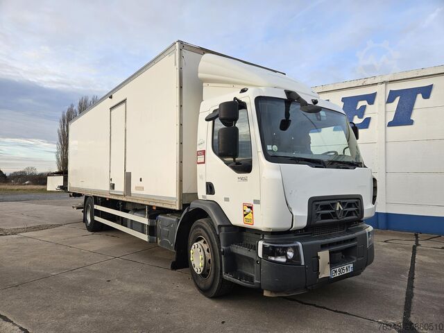 รถบรรทุกตู้บรรทุก RENAULT D19 WIDE 280 - E6 - BOITE MECANIQUE