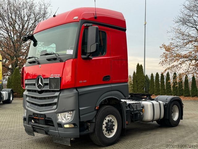 Standard tractor unit MERCEDES-BENZ ACTROS 1846 4x4 HAD Eur 6 Kipphydraulik Retarder