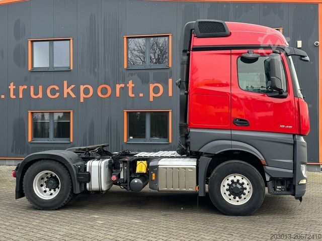 Standard tractor unit MERCEDES-BENZ ACTROS 1846 4x4 HAD Eur 6 Kipphydraulik Retarder