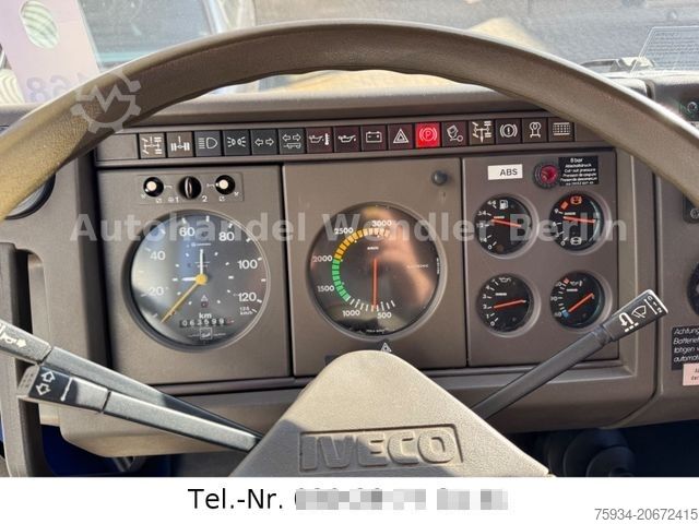 Camión caja IVECO 120-23 AW V8 4x4 Rotzler Winde TÜV neu  H-Gutach