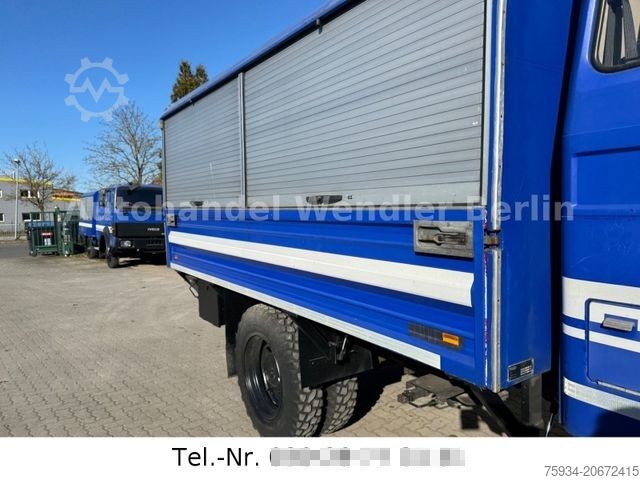 Camión caja IVECO 120-23 AW V8 4x4 Rotzler Winde TÜV neu H-Gutach