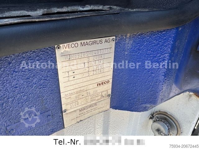 Other IVECO 9016 AW Koffer Bordwände TÜV neu H-Gut 90-16
