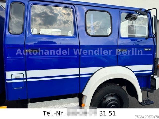 آحرون IVECO 9016 AW Koffer Bordwände 25tkm TÜV neu 90-16