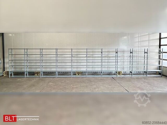 Включващи се рафтове ca. 48 lfm Gebrauchtes SSI Schäfer R3000 Fachbodenregal Werkstattregale Handlager