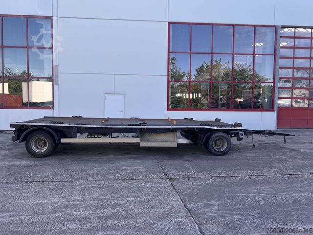 Matala lavetti perävaunu Dinkel DAC 18000  2 Achs Kombi- Anhänger für Abroll- oder Absetzmulden oder Tieflader