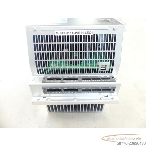 Komponens Siemens SINAMICS 6SL3111-4VE21-6EC1 SN: ZVPG4370136 generalüberholt mit 12 Monaten Gewährleistung! -