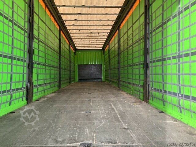 Atvērta puspiekabe ar tentu Krone Profi Liner SDP 27 eLHB4-CS