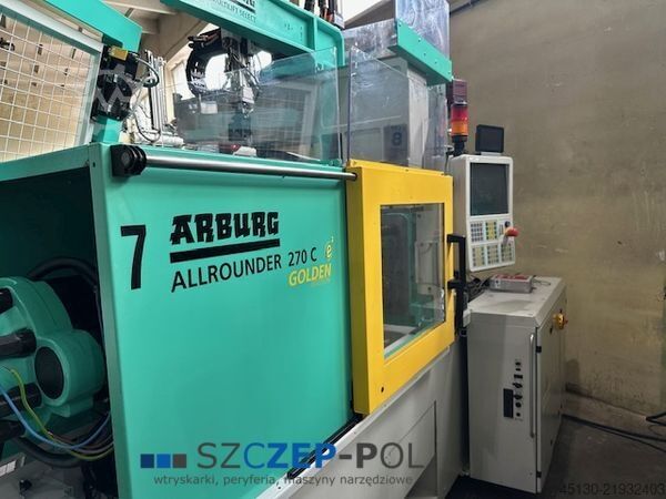 Injection molding machine Arburg 270C 400-70 e²