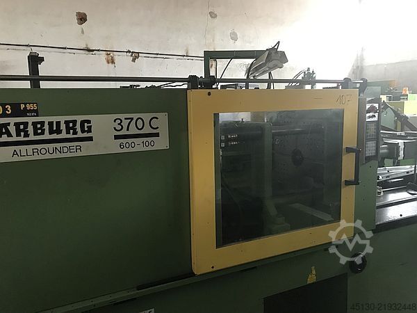 Máquina de moldagem por injeção Arburg 370C 600-100