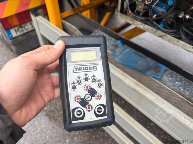 Priklopnik sedeža z delovno ploščadjo ES-GE 6-Achs Ballastauflieger 4x Lenk 2x Lift Hydr.