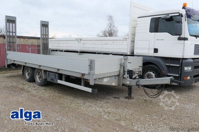 Низкорамный прицеп HUMBAUR HBT 116225 BS, Verzinkt, Rampen, Tandem, 6.200mm